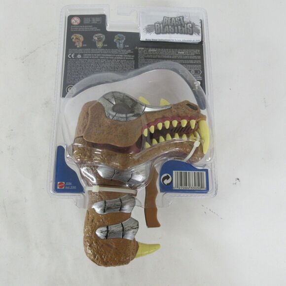 Beast Blasters Water Blaster H20 Mattel 2005 Lights Sound T-Rex Dinosaur NEW - Picture 3 of 3